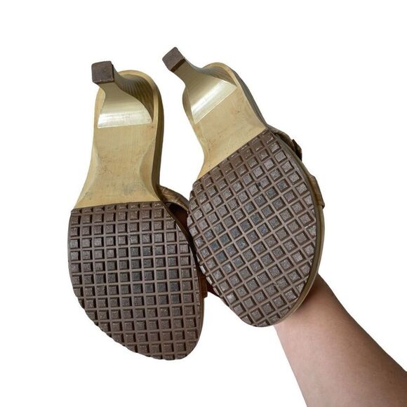 Vintage Y2K Emergency Exit Strappy Heels Sandals - Picture 5 of 5